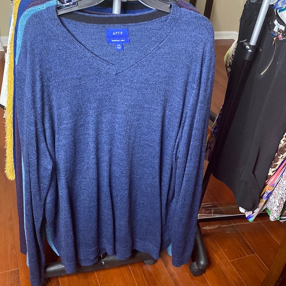 Slim Fit Men Sweater Blue - Picture 1 of 3